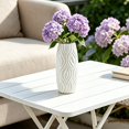 thumbnail image 7 of BINGLI Unbreakable Vase for Flowers Ceramic Look Plastic Vases Decorative Floral Vase for Wedding Centerpieces Living Room Dining Table Bathroom Home Decor, 7 of 7