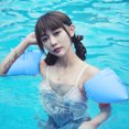 thumbnail image 4 of 2 udsAnillos de brazo de natación para niños adultos mangas flotantes de piscina inflables (azul) Ndcxsfigh Nuevos Originales, 4 of 7