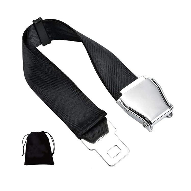 Seat Belt Extender Type B Southwest Type A Universal 2 Pcs Seat Belt Extension Adjustable 7-32 inch Airplane Seat Belt Extender Premium for All Airlines 