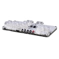 thumbnail image 1 of MustFun High Translucent (White Button) Stickless Gaming Controller with 1.3' OLED Display, Mini Customizable Keyboard, Dual-Core ARM Cortex-M0+ Processor, RGB Backlighting, 3 TYPE-C Ports,, 1 of 7