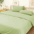 thumbnail image 3 of Sábana desechable, funda de edredón, hotel, cuatro piezas, portátil, para viaje, cama doble, suministros superiores, sábana gruesa de color sucio, 3 of 4