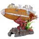 thumbnail image 1 of Dirigible de naufragio de resina, pulpo, refugio acuático, acuario, pecera, decoración paisajística, 1 of 14