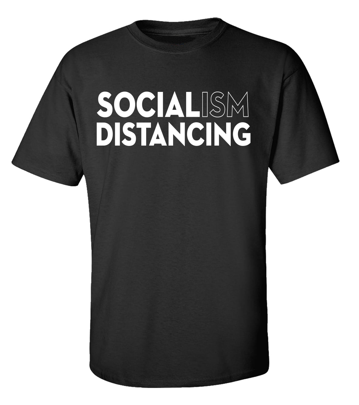 Patriotic Shirts Socialism Distancing I Keep Your Bad Ideas Away Short Sleeve Tee Conservative Women's T-Shirts
