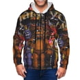 thumbnail image 6 of Lsque Five Nights At Freddy'S for Mens Full-zip Hoodie, Zip-up Pullover Hooded Sweatshirt, Kangaroo Pocket Hoodie Ideal for Daily Wear, Travel, and Home-Medium, 6 of 8