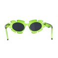 thumbnail image 2 of Womens Tropical Monstera Foliage Leaf Mod Cat Eye Sunglasses Green Black, 2 of 4