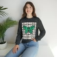 thumbnail image 5 of Kindness Inspirational Unisex Sweatshirt, Be Kind - Butterfly, 5 of 5