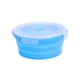thumbnail image 5 of Piezas Tazón de Camping Plegable Amarillo Azul Verde, Caja de Almuerzo Plegable de Silicona con Tapa Tazón Ensaladera Retráctil Plegable Contenedores de Alimentos para Cocina Acampar al Aire Libre Sen, 5 of 5