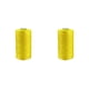 thumbnail image 2 of Bearachild Hilo de punto, bola de seda, herramienta para coser, suavidad, flexible al tacto, accesorio de bricolaje, colorido, suave, herramientas Amarillo 2piezas, 2 of 6