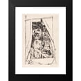 thumbnail image 2 of Max Beckmann 14x18 Black Modern Framed Museum Art Print Titled - Children at the Window (1922), 2 of 5