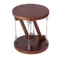thumbnail image 1 of Mesa de tensegridad, juguete científico con estructura de tensegridad, adornos de mesa de tensegridad, decoración del hogar, juguete de escritorio para adultos, marrón, 1 of 5