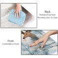 thumbnail image 4 of Christmas Canvas Picnic Mat Outdoor Waterproof Foldable Portable Beach Blanket for Camping Hiking Park - Large Size Durable Mat with Carrying Strap - 200 x 150 cm, 4 of 6