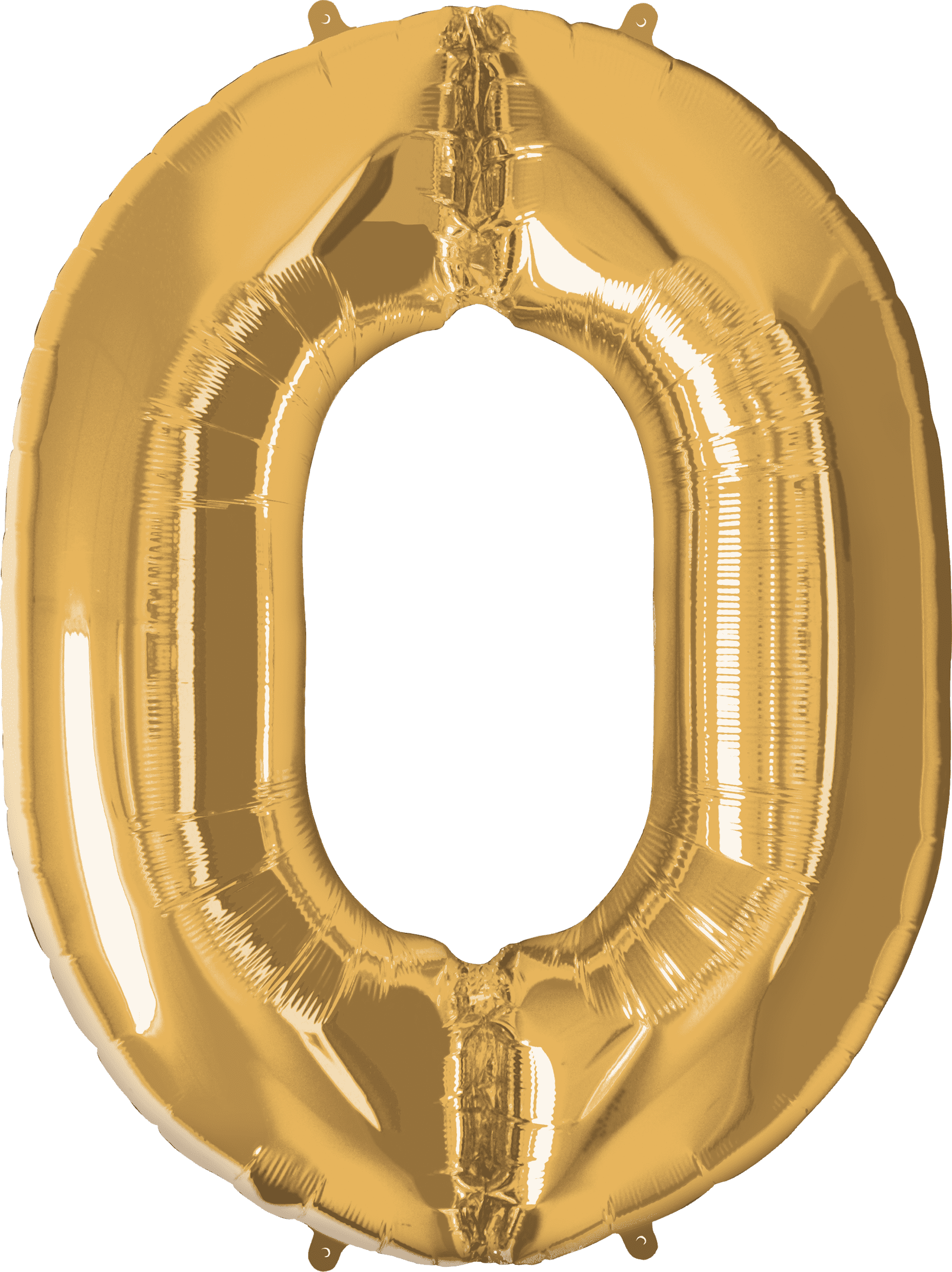 42" Gold Number 0 Foil Balloon, by Way To Celebrate