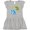 AC-Heather Grey, variant on Inktastic Sea Turtles Swimming Together Girls Toddler Dress