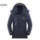 thumbnail image 3 of Chaquetas De Otoño E Invierno Chaqueta Acolchada Más Terciopelo Engrosamiento Abrigo Acolchado De Snowboard Al Aire Libre para Hombres, 3 of 5