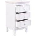 thumbnail image 1 of Mesita de Madera de 3 cajones White, 1 of 2