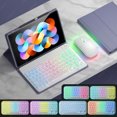 thumbnail image 1 of AIEACH Keyboard Case For XIAOMI Redmi Pad Case Bluetooth Keyboard Mouse Cover For Redmi Pad 10.61" Russian Spanish Portuguese, 1 of 5
