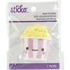 Sticko Resin Sticker-Popcorn