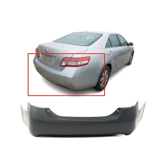 DCP Rear Bumper Cover For 2007-2011 Toyota Camry Hybrid Primed TO1100255