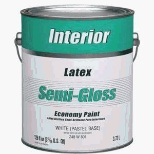 Economy Latex Semi-Gloss Interior Wall Paint