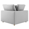 thumbnail image 6 of Modular Sectional Deep Sofa Set, Grey Gray, Fabric, Modern Contemporary, Living Lounge Cafe Room Hotel Lobby Hospitality, 6 of 10