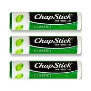 Chap Stick Skin Protectant | Classic Spearmint (Pack of 3)