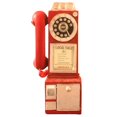 thumbnail image 1 of Vintage Rotate Classic Look Dial Pay Phone Model Retro Booth Home Decoration Ornament, 1 of 4