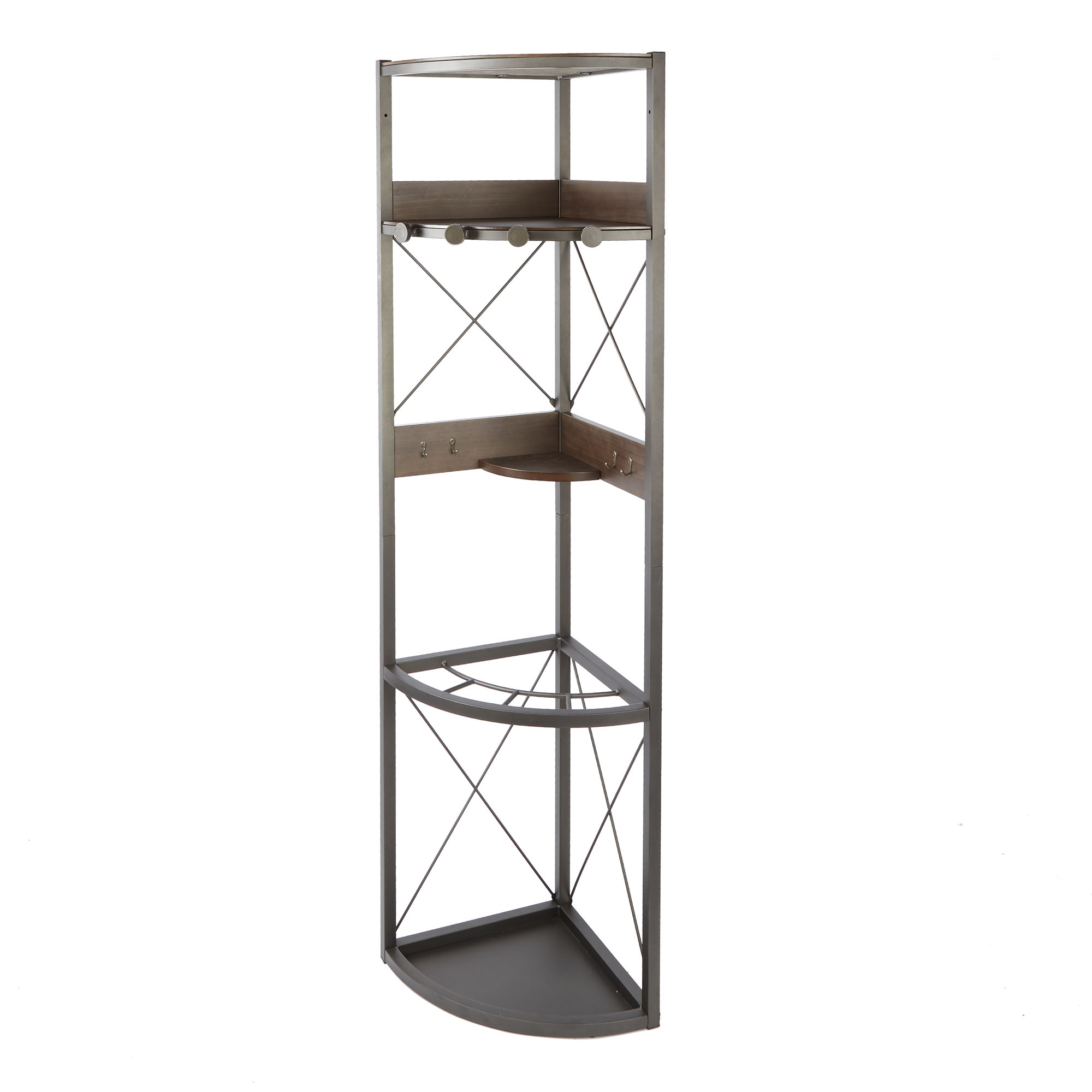 Maddox Industrial Corner Hall Tree