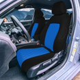 thumbnail image 4 of For 2016-2024 Honda Civic FH Group Neoprene Custom Fit Car Seat Covers Waterproof  - Full Set Blue, 4 of 11