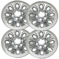 Set of 4 17" Chrome Wheel Skins Compatible with 05-13 GMC Sierra 1500 04-13 Chevrolet Silverado 1500 05-06 Silverado 1500 HD Sierra 1500 HD 07 Silverado Sierra 1500 Classic Impostors