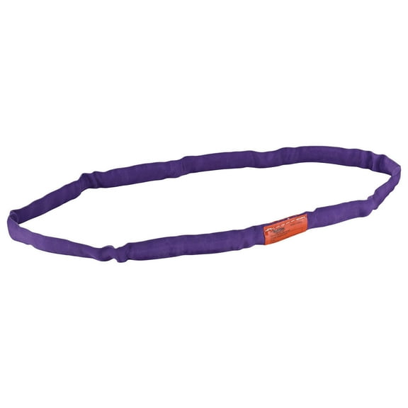 Global Industrial Polyester Endless Round Sling, 3'L x 1.125"W