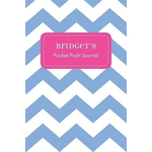 Bridget's Pocket Posh Journal, Chevron (Paperback)