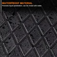 thumbnail image 6 of Car Floor Mats Custom Fit for Honda Accord 2014-2017, All Surround Floor Mats Liner, Waterproof PU Leather Full Set All-Weather Protection Black, 6 of 9