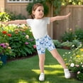 thumbnail image 6 of joogoo Butterfly Flowers Girls Lined Shorts Bike Dance Bottoms 5T, 6 of 7