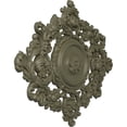 thumbnail image 3 of 22 1/2"W x 30 3/8"H x 1 1/2"P Katheryn Ceiling Medallion, Hand-Painted Spartan Stone, 3 of 6