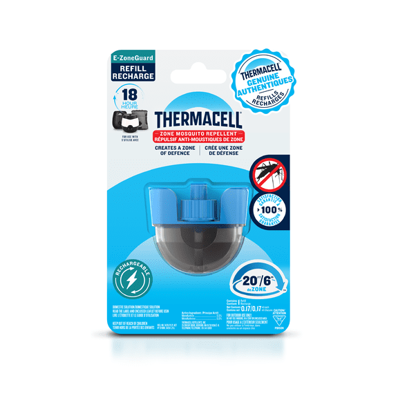 Thermacell E-ZoneGuard Rechargeable Mosquito Repellent Refill 18-Hour Pack