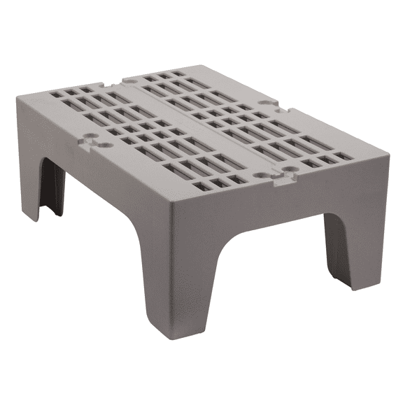 Dunnage Rack with Slotted Top 30" Speckled Gray