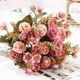 thumbnail image 5 of SPRING PARK 1Pc 3.5cm Artificial Flowers Bouquets Silk Flowers Fake Floral Arrangement for Valentine's Day Wedding Home Decor Easter Table Centerpieces, 5 of 7