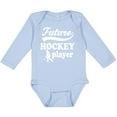thumbnail image 3 of Inktastic Future Hockey Player Boys Sports Boys Long Sleeve Baby Bodysuit, 3 of 5