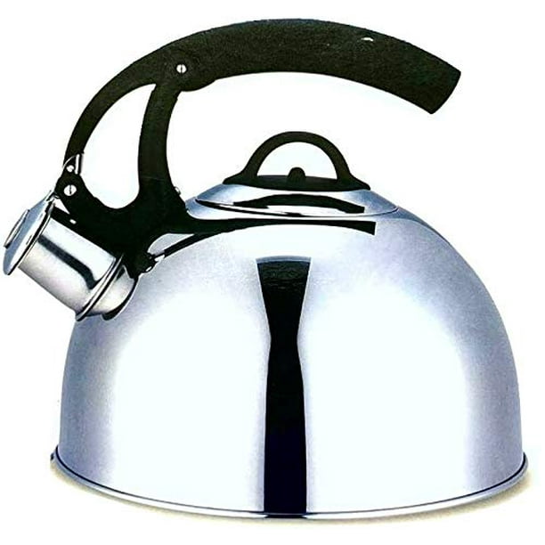 Stainless Steel Whisteling Water Kettle For Tea or Hot Drinks 2.7 Liters Induction Moving Handle