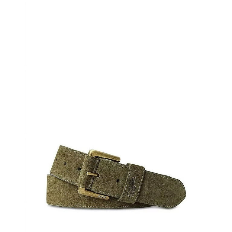 GREEN Ralph Lauren POLO BELT RARE shops SZ 32