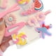 thumbnail image 4 of Juego de 14 horquillas multicolores para niñas y bebés, bonito juego de pinzas para el pelo de princesa, 4 of 5