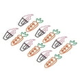 thumbnail image 3 of Clips de Papier, 100pcs Trombones Portables Trombones Mignons Clips de Papier en Métal Conception State-of-the-Art, 3 of 5