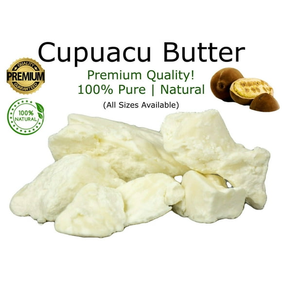Beurre de Cupuacu Pur & Organique Naturel Raffiné Pressé à Froid 4 oz.