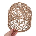 thumbnail image 3 of AURARMLET Rattan Pendant Light Shade Rattan Lamp Shade Yellow 1 Piece For Homeowners Country Style Decoration, 3 of 8