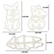 thumbnail image 4 of Juego de 3 Moldes de Plástico Jadeshay para Galletas con Forma de Perro Corgi, 4 of 9