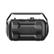 JVC Rover Portable Indoor/Outdoor Bluetooth, 30 Watts of Powerful Premium Sound, 30 Hours of Playtime, IPX4 Water Resistant, USB Port and Microphone/Guitar Input