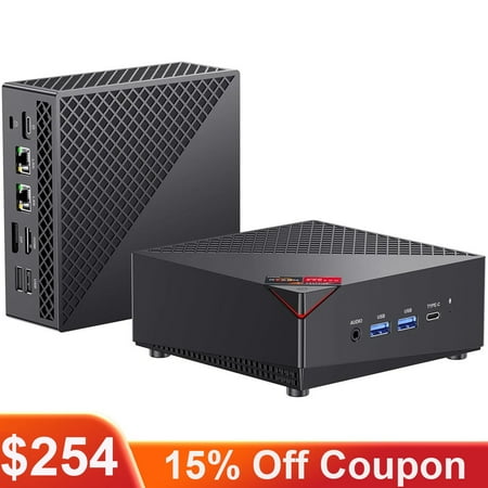 ACEMAGICIAN Ryzen7 5825U Mini PC: 16GB/512GB SSD 4K Triple Display Vega 8 Gaming