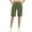 Army Green, variant on Oplxuo Women's Cargo Shorts with 6 Pockets Lightweight Quick Dry Travel Hiking Casual Summer Bermuda Shorts