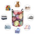 thumbnail image 6 of Kll Easter Eggs Waterproof Foldable Laundry Hamper Bucket With Handles For Storage Bin,Kids Room,Home Organizer (Small), 6 of 8