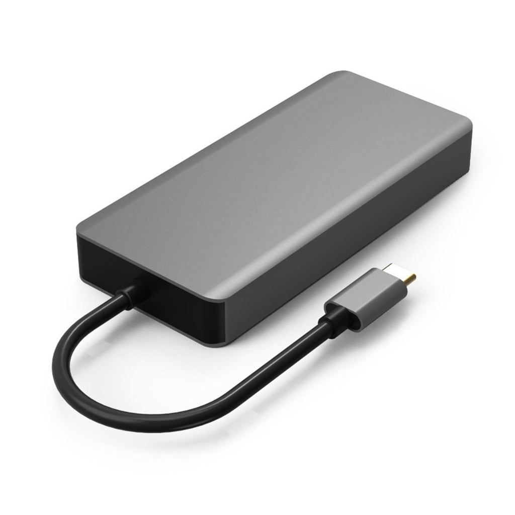 Zeiwohndc USB C HUBs Type C to Video VGA Adapter USB Expansion for Office Connectivity
